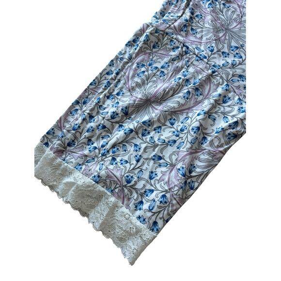 FLORA NIKROOZ FLORAL 3 PIECE PAJAMA PJ SET NWOT SIZE LARGE NORDSTROM - Picture 4 of 7